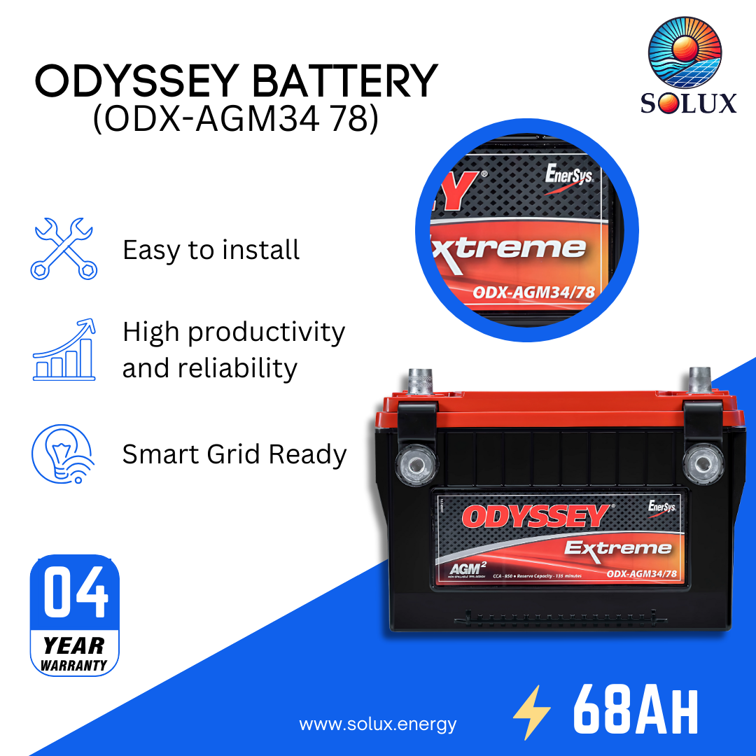 This is an image of Odyssey Battery ODX-AGM34 78 Special Batteries
